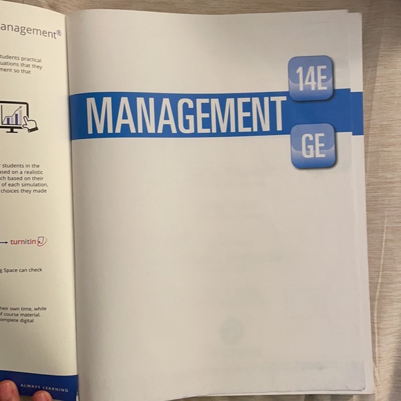 Management 14th edition - Picture 3 of 3